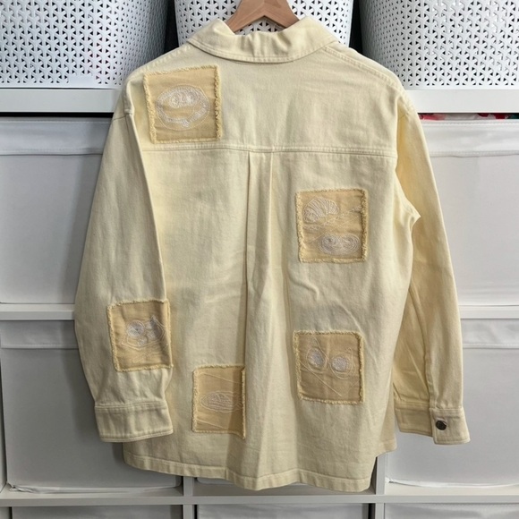 Zara Embroidered Shacket Food Pastry - Picture 4 of 4